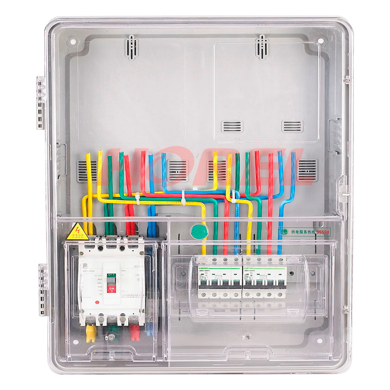 二相直入式二表位計量箱